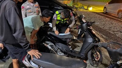 Polres Pariaman Tertibkan Aksi Balap Liar di Kawasan By Pass Jati