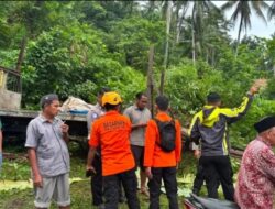 Kernet Tewas Dilindas Truk di Padang Pariaman