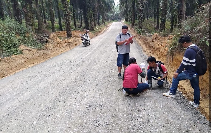Akses jalan yang bakal dibangun.