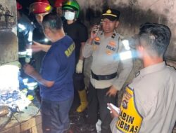 Terjebak di Rumah yang Terbakar, Seorang Pedagang di Padang Panjang Meninggal Dunia