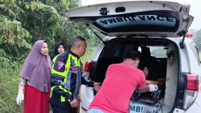 Pengendara Motor Tewas di Tempat Usai Kecelakaan di Simpang SMKN 1 Sungai Rumbai