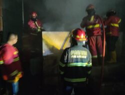Kebakaran di Gudang Pengolahan Kopra Seberang Padang, Kerugian Ditaksir Rp50 Juta