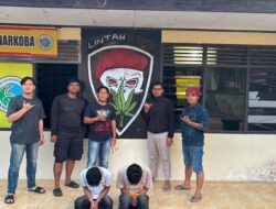 Dua Pelaku Ditangkap di Talawi, Polres Sawahlunto Sita Paket Sabu