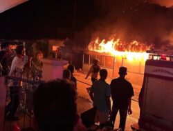 Tujuh Petak Mess PTBA UPO di Sikalang Terbakar, Kerugian Ditaksir Rp400 Juta
