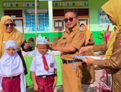 Camat IV Koto Hadiri MPLS Siswa Baru di SDN 13 Guguak Randah
