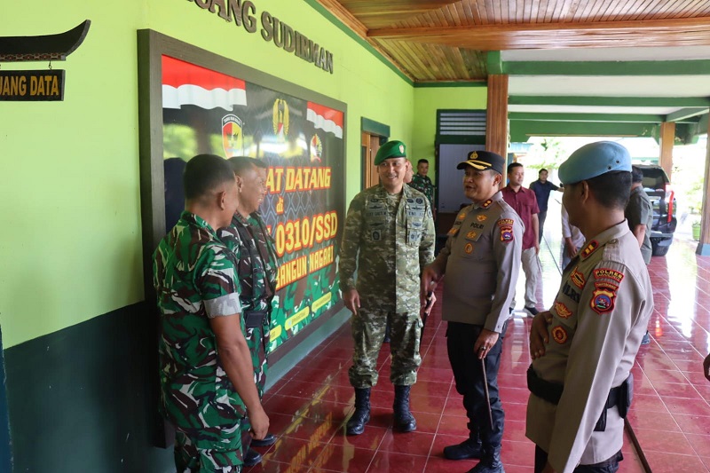 Kapolres Sawahlunto lakukakan Silatusahmi di Kodim 0310 SSD guna sukseskan program Asta Cita Presiden RI.subandi
