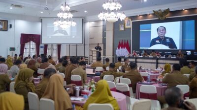 Bupati Solok Hadiri Rapat Penyesuaian APBD Pemanfaatan Tambahan TKD 2026