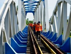 Cuaca Ekstrem Mengintai, Kepala KAI Divre II Sumbar Pimpin Langsung Inspeksi Jalur Padang–Bukit Putus