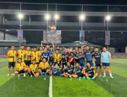 Ciptakan Sinergi Lewat Olahraga, BRI Region 3 Padang dan PT United Tractors Gelar Fun Minisoccer