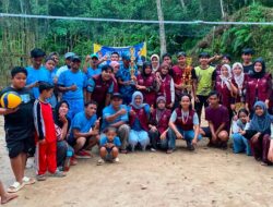 Turnamen Voli Jadi Media Pemberdayaan Masyarakat, Mahasiswa KKN Sukses Rangkul Warga Nagari Nan Tujuah