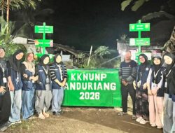 Mahasiswa KKN UNP Dorong Pengelolaan Sampah Berbasis Bank Sampah di Nagari Anduriang