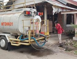 Warga Lambung Bukik Pauh Apresiasi Bantuan Air Bersih PT Semen Padang Pasca Galodo