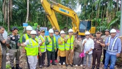 Jembatan Gantung Bintungan di Ranah Pesisir Kembali Dibangun