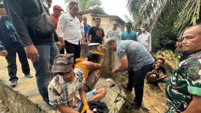 Empat Terduga Peredaran Sabu Ditangkap di Dharmasraya, Sabu Ditemukan di Rumah Kontrakan