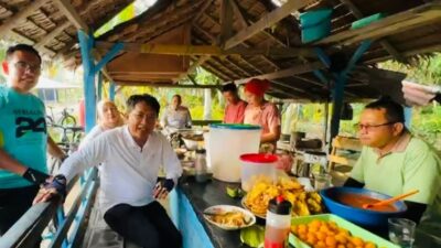 Putar Roda, Sarapan Bersama Warga, Lalu Ramaikan CFD