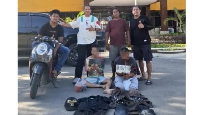 Tim Klewang Amankan Dua Terduga Pelaku Curanmor, Salah Satunya Residivis