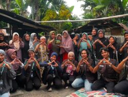 KKN UNP Beri Pelatihan Pembuatan Briket dari Sekam Padi kepada Keltan Sadar Andaleh