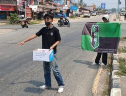 HMI Cabang Dharmasraya Galang Dana untuk Korban Bencana Gempa Bumi NTT