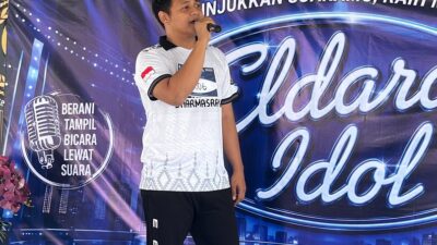 Kegiatan Eldara Idol di Lapas Kelas III Dharmasraya.
