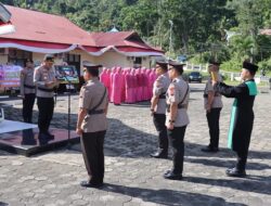 Kapolres Sawahlunto Pimpin Sertijab Kabag SDM dan Kapolsek Barangin