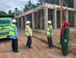 Kakan Kemenag Tinjau Pembangunan Gedung SBSN MIN 2 Sawahlunto