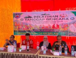 Perkuat Kesiapsiagaan Warga, BPBD Sawahlunto Gelar Pelatihan Pencegahan Bencana di Desa Salak