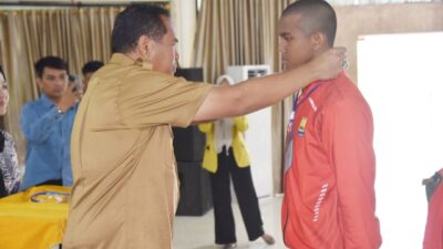36 Calon Paskibra Ikuti Pusdiklat, Walikota Pariaman Tekankan Disiplin
