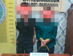 Satresnarkoba Polres Pariaman Tangkap Pasutri Diduga Edarkan Sabu dan Ganja 
