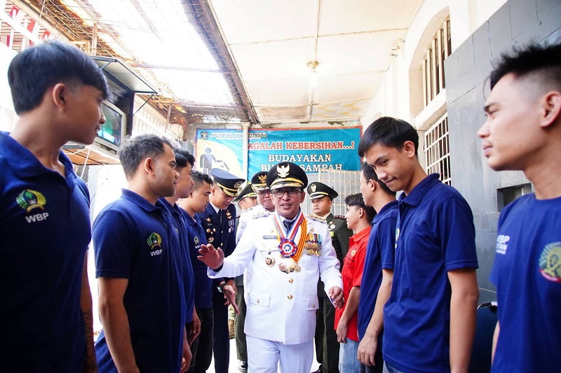Warga binaan Rutan Batusangkar.  (ist)