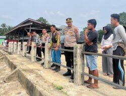 Kapolres Dharmasraya Cek Kesiapan Lokasi Pacu Jalur di Batang Hari Pulai