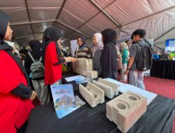 Stan SEPABLOCK Ramai Pengunjung, Win Bernadino: Masyarakat Makin Terbuka dengan Inovasi Konstruksi