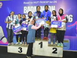 Nabila–Anggah Juara Badminton Cup FKIKSP 2026, PB Badunsanak Tampil Gemilang