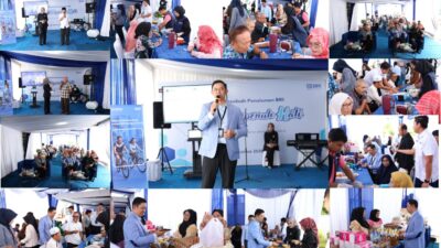 Manjakan Purnatugas, BRI Padang Gelar Cek Kesehatan Gratis Hingga Bazar UMKM Binaan