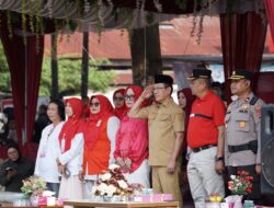 Pawai Alegoris Meriahkan HUT Ke-81 Kemerdekaan Republik Indonesia di Kota Payakumbuh