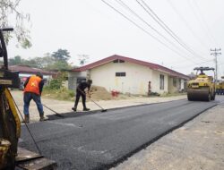 Jalan Koridor Eks RSUD Sungai Dareh Selesai Diaspal, Bakal Disulap Jadi Dua Jalur