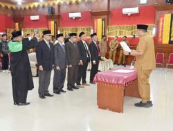 Walikota Lantik Lima Pimpinan Baznas Kota Pariaman Periode 2026–2031
