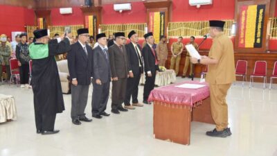 Walikota Lantik Lima Pimpinan Baznas Kota Pariaman Periode 2026–2031