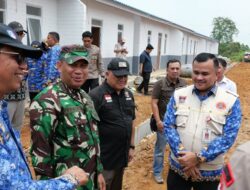 Pembangunan 340 Hunian Tetap di Balai Gadang Dipercepat, Pemko Padang dan Satgas PRR Tinjau Progres Lapangan