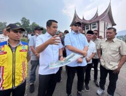 Andre Rosiade dan Kepala BJN Tinjau Rencana Lanjutan Pembangunan Jalan Lingkar Utara Kota Solok