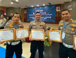 Satlantas Polres Pariaman Raih Lima Penghargaan dari Dirlantas Polda Sumbar