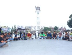 Wartawan Bukittinggi Panjatkan Doa untuk 5 Jurnalis yang Hilang di Selat Sunda