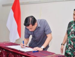 Pemko Sawahlunto dan Kodim 0310/SSD Tandatangani MoU TMMD ke-130
