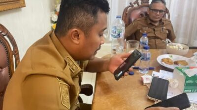 Wakil Gubernur  Koordinasikan Dukungan Penanganan Longsor Arosuka dengan Pemkab Solok