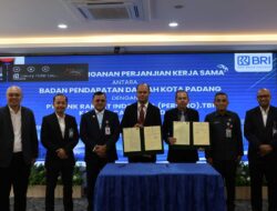 Perkuat Layanan Perbankan dan Dukung PAD, BRI Cabang Padang Resmi Jalin Kerja Sama Strategis dengan Bapenda