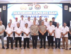 Polres Agam bersama PWI Agam Bersinergi Wujudkan Kamtibmas