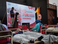 Donor Darah Semen Padang Wujudkan Semangat Sumpah Pemuda Lewat Aksi Kemanusiaan