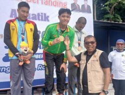 Emas Perdana Akuatik untuk Padang Pariaman di Porprov XVI