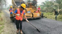 Harapan Masyarakat Terwujud, Jalan Lagan Jaya- Sipangkur Diaspal Hotmix