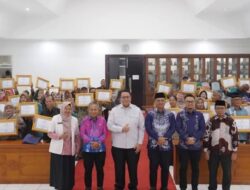 Pemkab Tanah Datar Sampaikan Apresiasi dan Terima Kasih Pada ASN yang Purna Tugas 