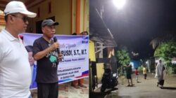 Pokir H. Rusdi Bawa Perubahan di Banuaran, 18 Titik PJU Hidupkan Aktivitas Warga